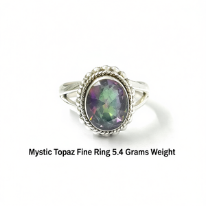 แหวนท็อปาซมิสติกคุณภาพเยี่ยม น้ำหนัก 5.4 กรัม - Product Image 2