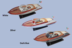 RIVA AQUARIVA GUCCII - Modelo de lancha italiana de madera hecha a mano - Product Image 4