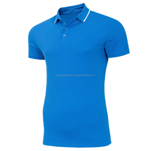 Camiseta de polo de color sólido para hombre, camiseta transpirable de verano de talla grande hecha en Pakistán para adultos - Product Image 5
