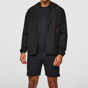 OEM Custom Spring Streetwear Light Weight <b>Men</b> Casual Nylon Cargo <b>Jackets</b> Custom Windbreaker With Hood <b>for</b> <b>Men</b> windbreak <b>jacket</b> - Product Image 5