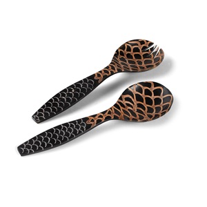 Cuillère à café artisanale en corne de buffle, cuillère en corne naturelle pour la table, les cadeaux et l'utilisation en cuisine - Product Image 4
