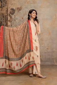 Conjunto de Traje Estampado de Algodón Premium 60x60 para Mujer, Ropa Étnica Exclusiva, Salwar Kameez, Calidad de Exportación - Product Image 2