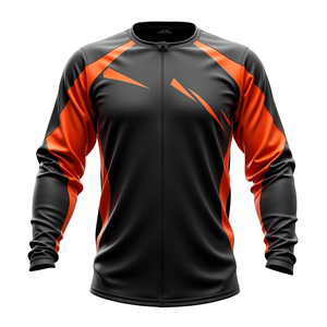 Jersey Profesional de Motocross, Ropa de Carreras de Autos, Diseño Personalizado de Alta Calidad con Logotipo, Cómodo Jersey de Motocross para Carreras - Product Image 2