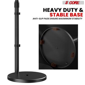 Supporto per Proiettore Regolabile in Altezza per Uso Intensivo 28-52 Pollici con 3 Opzioni di Montaggio e Testa a Sfera Rotante a 360° - Product Image 2