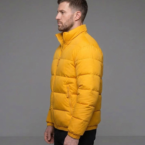 Chaqueta Acolchada para Hombre, Estilo Urbano, Impermeable, con Capucha, para Clima Frío, Diseño Único, Ropa de Exterior, MOQ Bajo - Product Image 5