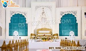 Marcos de Puerta de Lujo para Escenarios de Compromiso, Marcos de Puerta de Entrada Tradicionales de EE. UU., Marcos de Puerta Tradicionales de Fibra para Bodas Rajwada de EE. UU. - Product Image 2