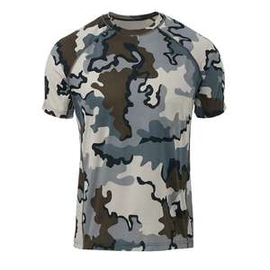 Performance Men's Camouflage Hunting Baselayer Breathable Tactical Short Sleeve T-Shirt Quick Dry Moisture Wicking Outdoor Gear - Product Image 4