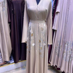 Nueva Ropa Islámica Tradicional Negra y Elegante de Dubái 2026 para Mujer, Abaya de Arabia Saudita, Abaya de Dubái, Ropa Musulmana, Prendas del Golfo - Product Image 1