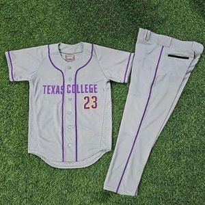 Uniformes de Béisbol Personalizados para Hombre, Sublimados, 100% Poliéster, Transpirables, para Jóvenes, con Número de Equipo Personalizado, Conjunto de Camisetas de Softbol 2026 - Product Image 5