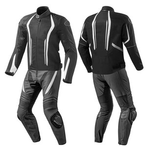 Ride Smart And Safe With This Two-Piece Leather Motorbike Suit Experience True Comfort On The Road Leather Riding Suit - Product Image 4
