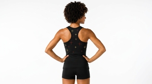 Vente en gros PREGO INDUSTRIES Tenue de danse pour femmes en polyester avec strass, haut court et short, vêtements de performance extensibles pour cheerleading - Product Image 3