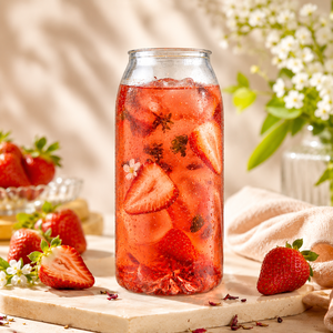 TS650-30 650ml for Clear <b>PET</b> Can with 55mm Easy Open End Lid OEM Export Plastic Bottles for Beverage Packaging - Product Image 3