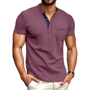T-shirts Boxy à Manches Courtes pour Hommes 220G en Coton Pur Délavé Style Vintage Streetwear Haut de Gamme - Product Image 1