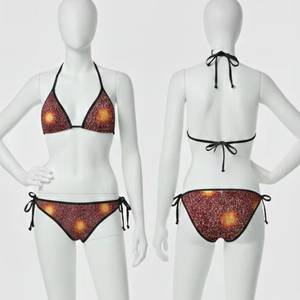 Bikini con Estampado por Sublimación, Listo para Enviar, MOQ Bajo, Traje de Baño - Product Image 1