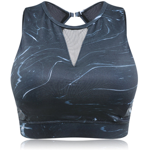 2026 Wholesale <b>Women</b> Cross <b>Back</b> High Support Breathable Running Yoga Adjustable Sports Bra - Product Image 1