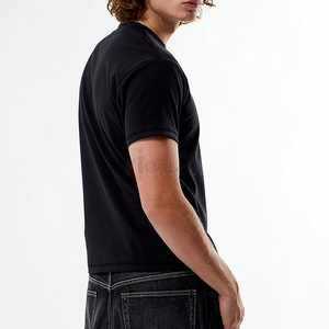 เสื้อยืดพรีเมียมผ้าฝ้าย 100% ทรงโอเวอร์ไซส์ แฟชั่นสำหรับแบรนด์เสื้อผ้า รับผลิตแบบ OEM ODM ขายส่งจากโรงงาน - Product Image 3