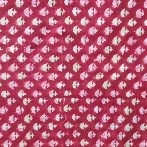 Housse de coussin décorative en tissu imprimé à la main en coton floral multicolore pour la décoration intérieure, la couture et l'artisanat - Product Image 4