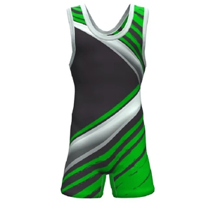 Wholesale Low MOQ Eco-Friendly Breathable Lightweight Quick Dry Custom Color Unisex Wrestling <b>Singlet</b> for Adult Polyester - Product Image 4