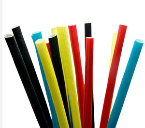 SUNBOW AFS-004 Funda de Fibra de Vidrio Personalizada de 8 mm y 600 V para Aislamiento Eléctrico de Alto Voltaje y Protección Térmica - Product Image 1