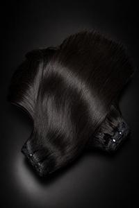 Paquetes de Cabello Humano Natural Ondulado Indio 100% Virgen |   Cabello Virgen Remy de Una Sola Capa |   Cutículas Alineadas |   100g |   Máquina de Doble Trama | - Product Image 1