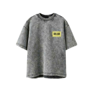 Boxy Fit Pumpkin Graphic Camiseta de Halloween de gran tamaño de algodón pesado Vintage Streetwear con borde cortado con láser - Product Image 6