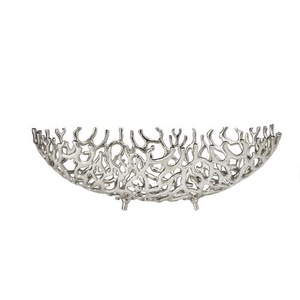Bol à fruits en aluminium chromé, design classique, écologique, de bonne qualité, pour les mariages, les hôtels, l'utilisation en cuisine - Product Image 2