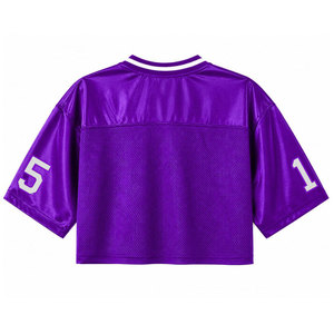 NCNW Sorority Women's <b>Mesh</b> Jersey Shirt <b>Crop</b> <b>Top</b> Short Sleeve Sport Shirt Number 35 Breathable Casual Women Shirt - Product Image 3