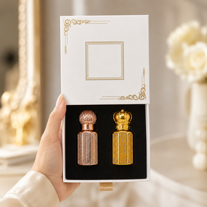 Set de Regalo de Attar de Lujo para Parejas, Perfume de Larga Duración sin Alcohol, Etiqueta Privada, Venta al Por Mayor, el Mejor Regalo - Product Image 6