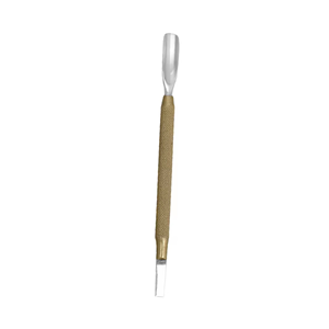 Pousse-cuticules professionnel en acier inoxydable de qualité supérieure pour manucure et pédicure, outil de nettoyage des ongles - Product Image 1