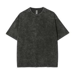 Venta al por Mayor de Camisetas Oversize con Lavado Ácido, 100% Algodón, Cómodas y Modernas, Camisetas con Lavado Ácido Personalizadas - Product Image 1