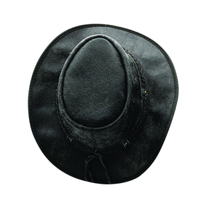 Sombrero de vaquero de cuero de primera calidad estilo occidental para hombre – Protección solar de ala ancha para rostro y cuello, correa de barbilla extraíble en tallas S–2XL - Product Image 2