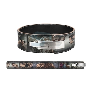 Custom made USA Weight Lifting Belt Premium Gym <b>Back</b> <b>Support</b> Leather Powerlifting Belt Adjustable Fitness Workout Belt - Product Image 2