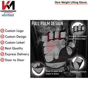 Gants de musculation professionnels en gros, tissu haute compression pour une meilleure circulation sanguine, personnalisation de la marque - Product Image 3