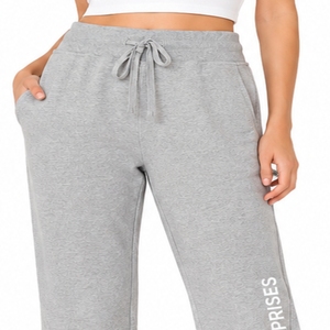<b>Women</b> <b>Trouser</b> Casual <b>Cropped</b> Relaxed Fit Pants Relaxed Fit Soft Feel <b>Elastic</b> <b>Waist</b> Drawstring <b>Waist</b> Side Pockets Easy Comfort - Product Image 5