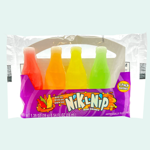 Bonbons liquides Nik-L-Nip en bouteille, saveurs assorties, à base de cire raffinée et de sirop de maïs, classiques, pour enfants, vente en gros, directement de l'usine - Product Image 1