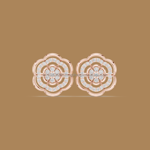 925 Sterling <b>Silver</b> Moissanite Diamond Earrings Princess Cut Stud Earring - Product Image 1