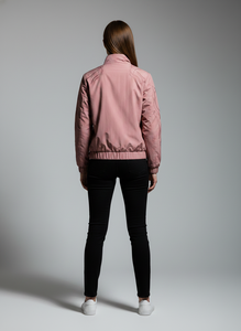 Best Selling Women's Crop Top <b>Jackets</b> Plus Size Full Sleeves <b>Zip</b> <b>up</b> Breathable Windbreaker Short Length Wholesale Fabric Supply - Product Image 2