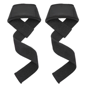 Sangles de levage robustes en néoprène imperméables et légères avec support pour les poignets pour soulevé de terre, powerlifting et entraînement en salle de sport - Product Image 1