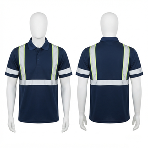 Camiseta de Trabajo para Hombre, 180 GSM, Mezcla de Algodón/Fibra de Bambú, para Impresión Digital Personalizada, Anti-UV, Transpirable, de Secado Rápido, Manga Corta - Product Image 2