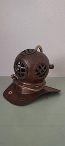 Casco de Buceo de Metal Vintage, Réplica de Casco de Buzo Náutico, Decoración Marina Coleccionable, Exhibición para Mesa de Oficina u Hogar, Venta al Por Mayor - Product Image 2