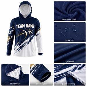 Fabricante de Camisetas de Baloncesto Personalizadas, Sudadera de Calentamiento para Equipos, Ropa Deportiva Transpirable de Manga Larga - Product Image 3