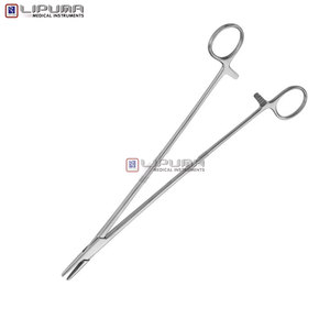 WANGENSTEEN 27.0cm Surgical Stainless Steel Clamp Tool Manual Needle <b>Holder</b> for Suturing for Hospitals and Clinics - Product Image 4