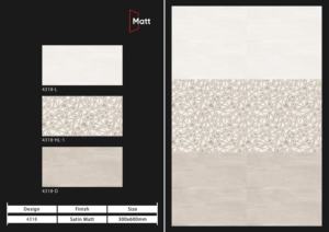 Azulejos Cerámicos Mate Equilibrados de 30x60 cm Diseñados para Líneas Arquitectónicas Limpias que Brindan Consistencia, Comodidad y Superficie Uniforme - Product Image 4