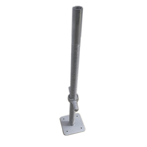 VAISHNAV KS-1006 Nouveau type de crics de nivellement pour échafaudages industriels en acier, crics de soutènement réglables, norme BS-1139, galvanisation à chaud - Product Image 3