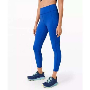 High Waist Full Length Solid Yoga Pants With Elastic Waist And Four-Way Stretch For Fitness Running Sports Wear - Product Image 6