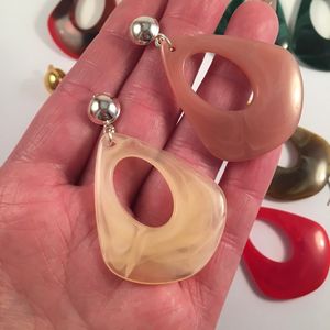 Irregular <b>Resin</b> Earrings Handmade Fashion Jewelry <b>Craft</b> Accessory Multicolor Oval Shape Studs For Women <b>Resin</b> <b>Craft</b> Gift - Product Image 6