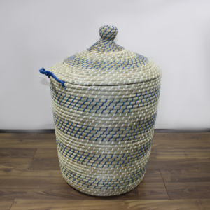 Artex Dong Thap Panier de rangement en jacinthe d'eau tissé en usine pour l'organisation de la maison et la cuisine Boîte de rangement - Product Image 5