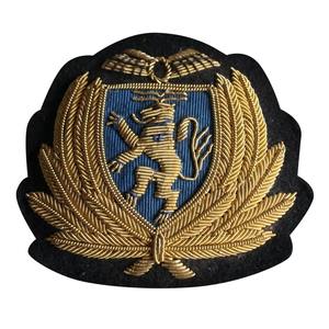Badge tactique magnétique 3D personnalisé de qualité supérieure, insignes brodés en feutre non tissé, aigle à sequins à coudre sur uniforme ou blazer, OEM - Product Image 6