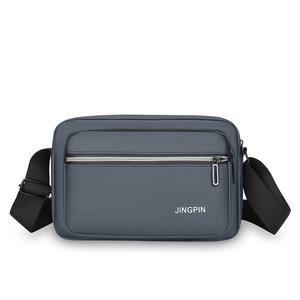 Waterproof Nylon Shoulder Bag for Men Lightweight Crossbody Messenger Bag with <b>Adjustable</b> <b>Strap</b> and Multi Pocket waist bag - Product Image 6