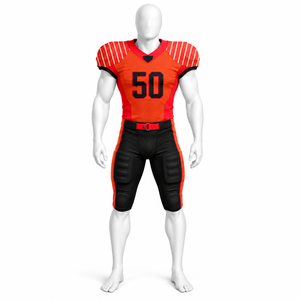 Uniforme de Fútbol Americano Sublimado Transpirable de Alta Calidad y Bajo Precio al por Mayor, Hecho en Pakistán, Servicio OEM - Product Image 3